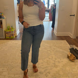 ALEKS CROP STAIGHT LEG