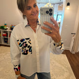 Marina Long Sleeve Short Shirt
