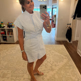 Phoebe Dress: Seaside Stripe