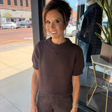Short Sleeve Greer Sweater
