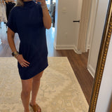 Scuba Mock Neck Midi