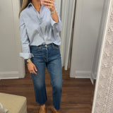 Cassie Crop Super High Rise Straight
