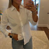 Gwen No Iron Pinpoint 3/4 Sleeve Shirt