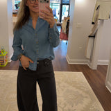 Denim Button Up
