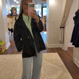 CC Signature Black Rain Jacket