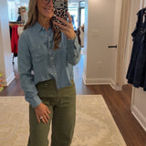 The L/S Boxy Crop Shirt