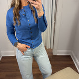 Button-Up Cardigan Sweater