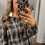 Blouse Short Check Strass