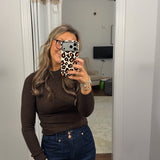 Lana Double Button High Rise Ultra Wide Leg Jean