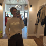 Corduroy Barrel-Leg Pants
