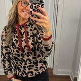 Printed Hoodie Sweater
