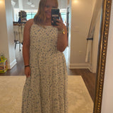 White Maxi Floral