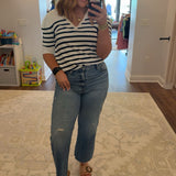 B&W Striped Top