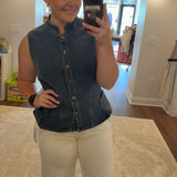 FDJ Button Up Vest