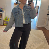 Contrast Denim Jacket