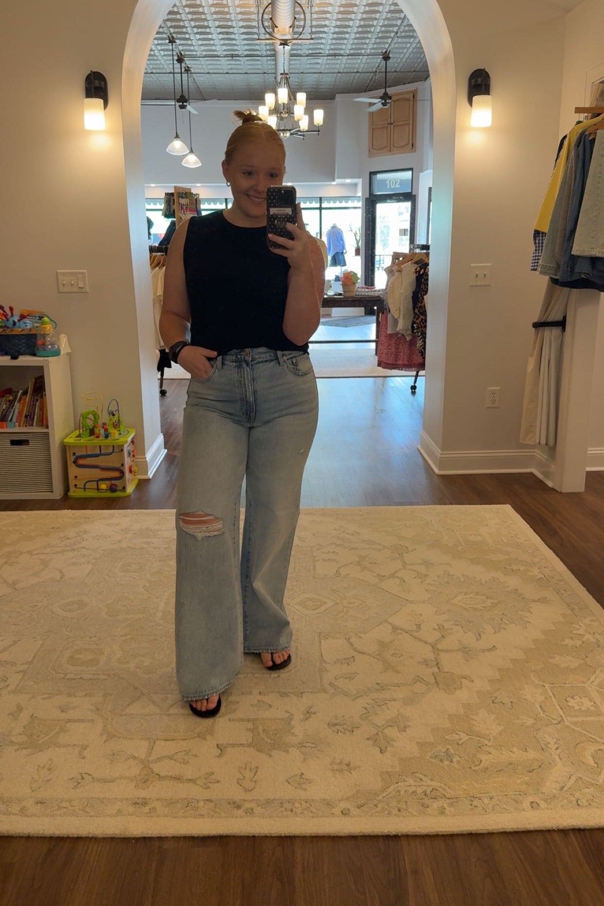 Hendrix High Rise Baggy Jean
