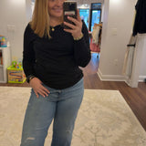 Black Long Sleeve Top