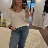 White Lace Blouse