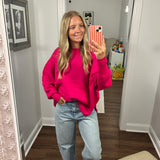 Hot Pink Sweater - Carole