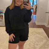 Ariella Black Sweat Short