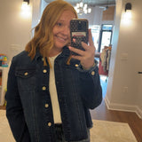 Woven Indigo Wash Jacket