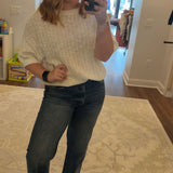Capri Crochet Sweater Top