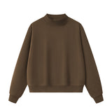 PRE-ORDER Trust The Author Embroidered Mock Neck